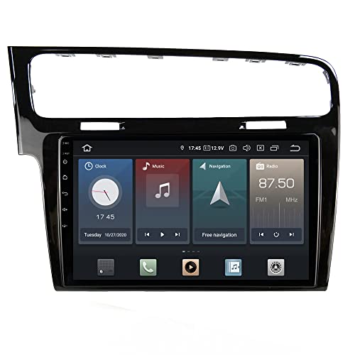 Kompatibel mit: Volkswagen Golf 7 VII 10" Touchscreen Android Autoradio CarPlay WiFi 4G LTE