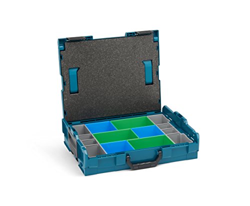 Bosch Sortimo L-Boxx 102 grün inkl. Insetboxenset CD3 + Deckelpolster