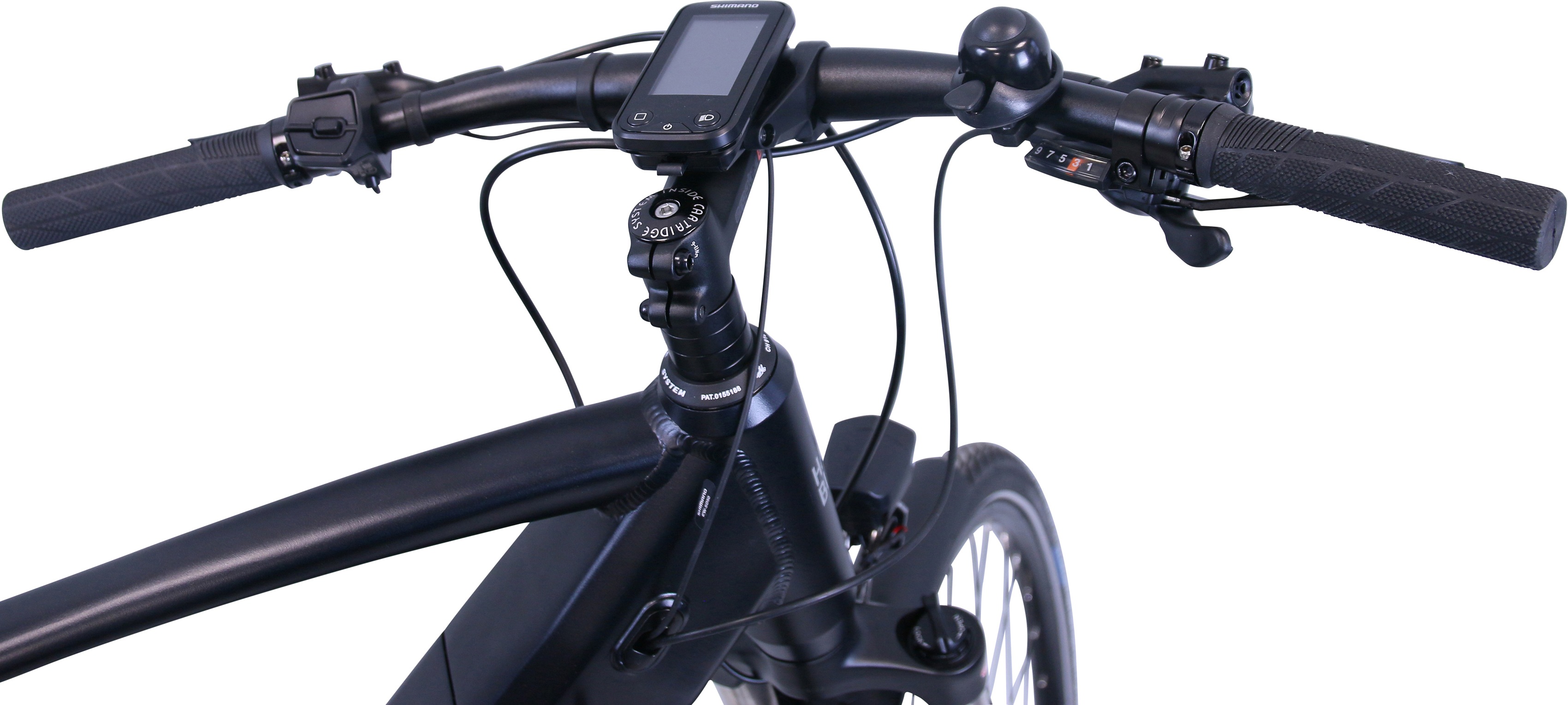 HAWK Bikes E-Bike "eTrekking Integrated Gent STEPS", 9 Gang, Shimano, Alivio 9-Gang, Mittelmotor 250 W 2
