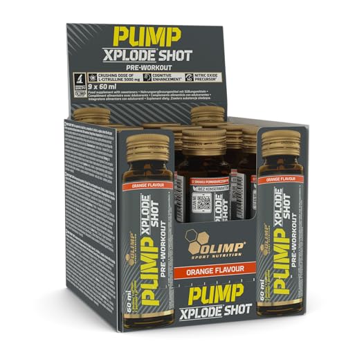 2 x Olimp Pump Xplode Shot, 20x60ml Flasche , Orange (2er Pack)