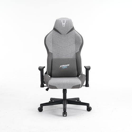 Woxter Stinger Station Titan Light Ergonomischer Gaming-Stuhl, wasserabweisender Stoff, Widerstandsachse aus Stahl und leise Rollen von höchster Qualität