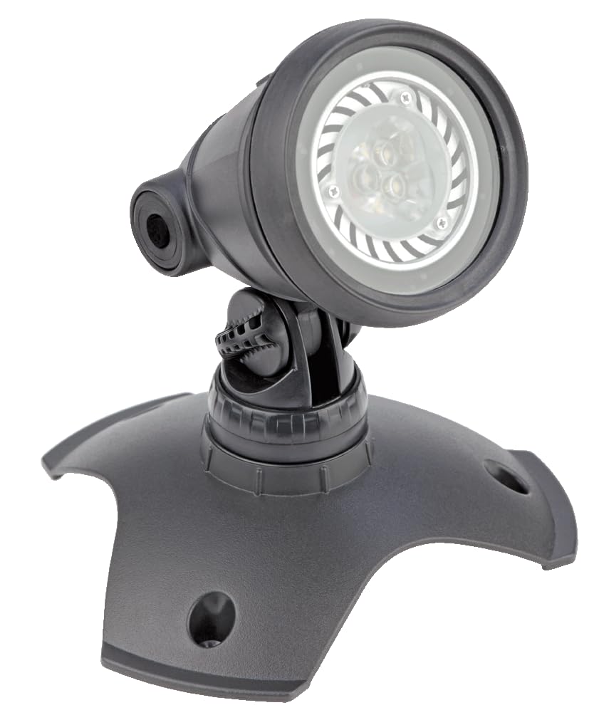 OASE 57034 LunAqua 3 LED Set 1 - Unterwasserbeleuchtung und Gartenbeleuchtung mit warmweißen Lichtakzenten - ideal für Gartenteich, Schwimmteich, Fischteich, Pool, Brunnen und Außenbereich