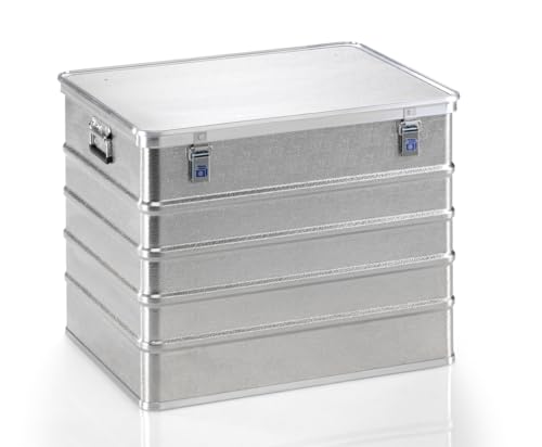 Gmöhling Aluminium Transportbox - Serie Professional 239 l mit Deckel