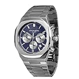 SAPPHERO Armbanduhr Herren Uhr Herren Edelstahl Japanisches Quarz-Uhrwerk 100M Wasserdicht Chronograph Multifunktional mit Date Lässig Business Uhren Männer