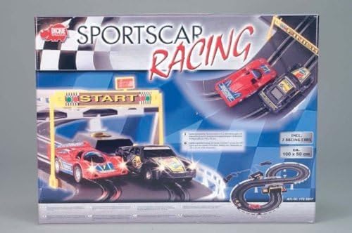 Dickie 201723207 - Sports Car Racing Set, 2 Porsche
