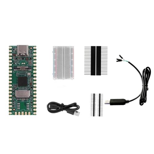 DINESA RISC-V Milk-V Duo Development Board Kit + STC Downloader Dual Core CV1800B Support Linux for IoT Enthusiasts DIY Gamers Computer Accessories Parts