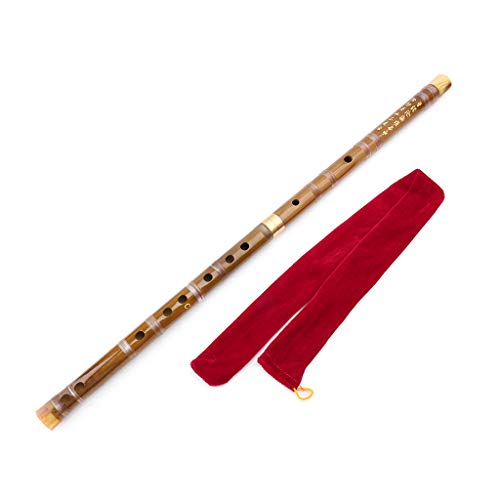 Professionelle Bambusflöte Chinesische Holzblase C/D/E/F/G Querflöte, Musikkonzert, spielt Blasinstrumente merhfarbig