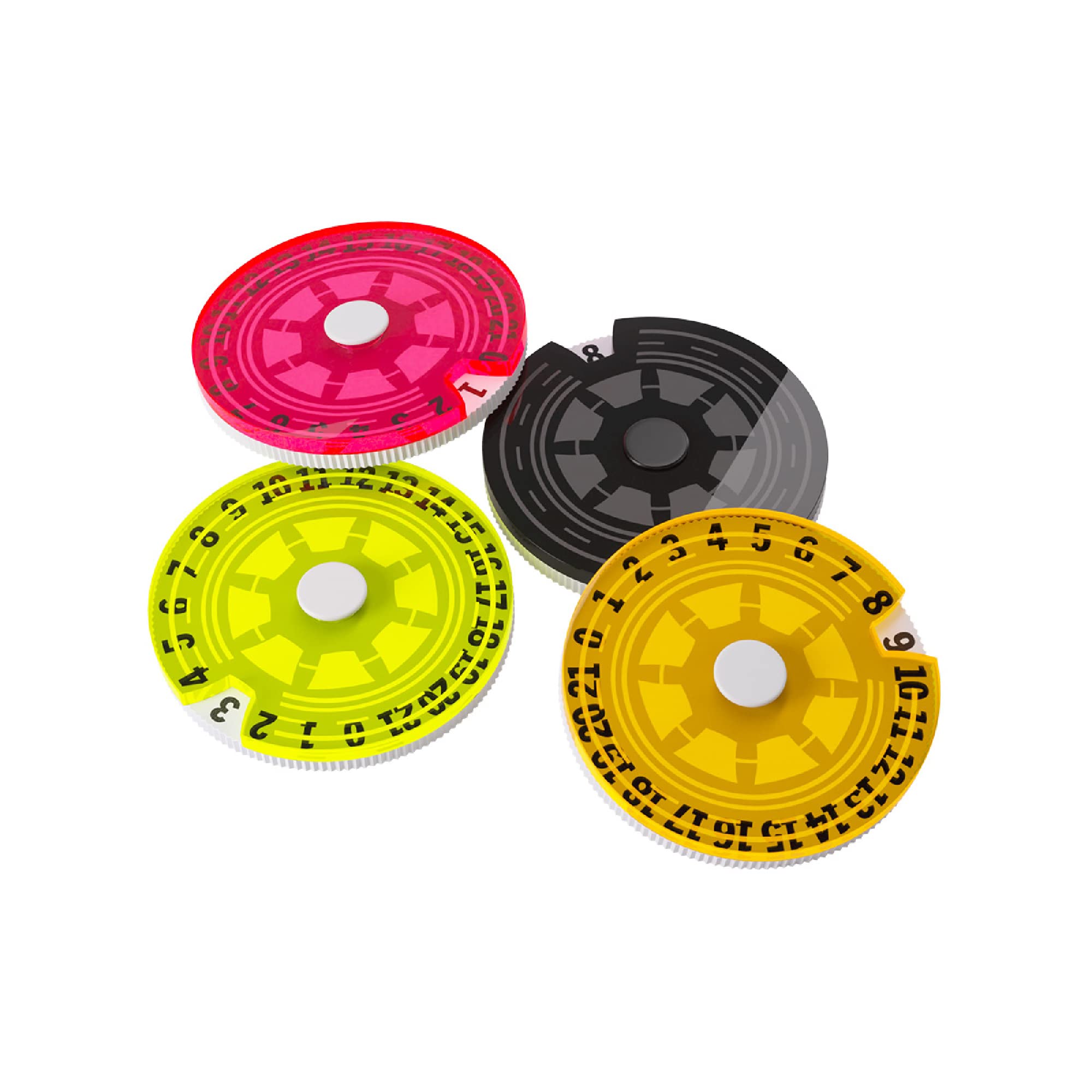 Gamegenic , Life Counters Set of 4 Single Dials