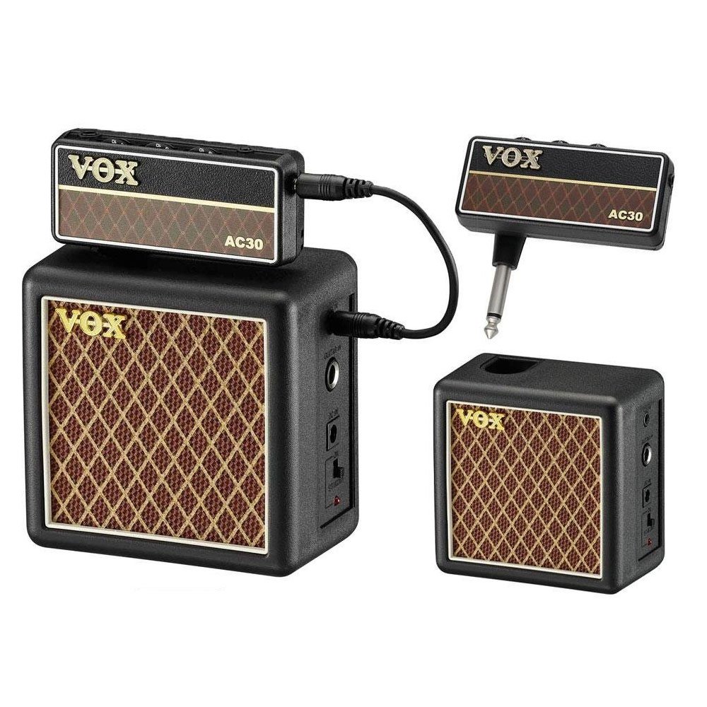 Westmount Musics Vox Amplug 2 AC30 Kopfhörer Miniatur-Verstärker Combo mit CAB und Header-Pack