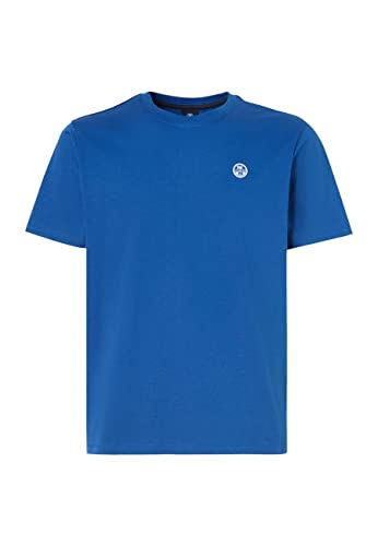 NORTH SAILS Herren S/S T-Shirt W/Logo, Ozeanblau, 56