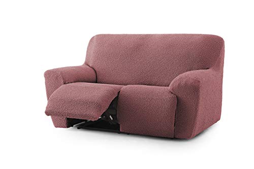 Eysa 3D Sofaüberwürfe, Lycra, Rot, 2 Sitzer