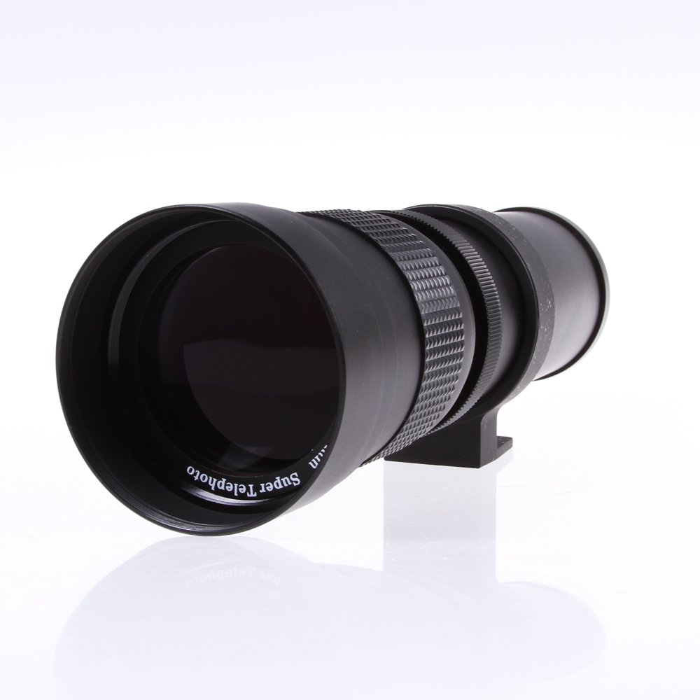 FOTGA 420-800mm F/8,3-16 Telezoom-Objektiv für Canon Nikon Pentax Sony DSLR-Kameras