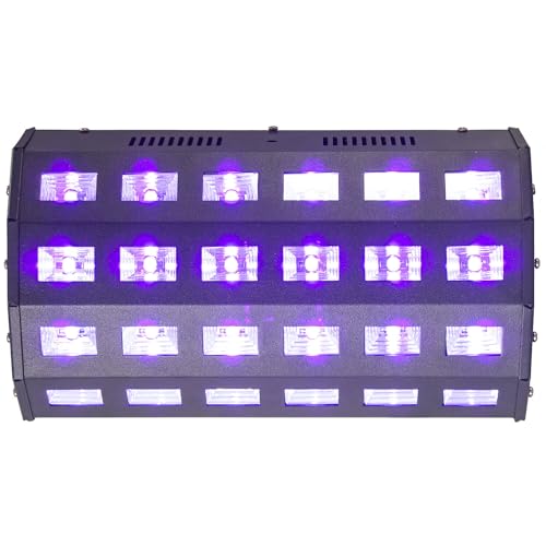 IBIZA LED UV24-24 x 3 Watt UV LED Fluter