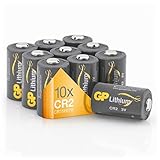 GP Batteries CR2 Lithium Batterie CR2 / CR17355 Batterie, 3V, z.B. für Foto Accessoires, Smart Home, Alarm Systeme, u.v.m., 10 Stück