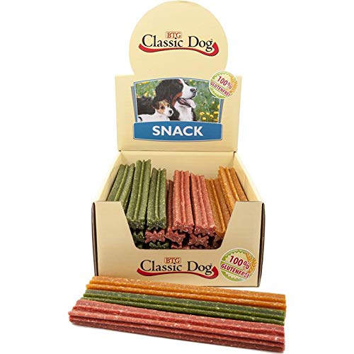 Classic Classic Dog Snack Kaustange glutenfrei Maxi 23cm in orange,rot oder grün