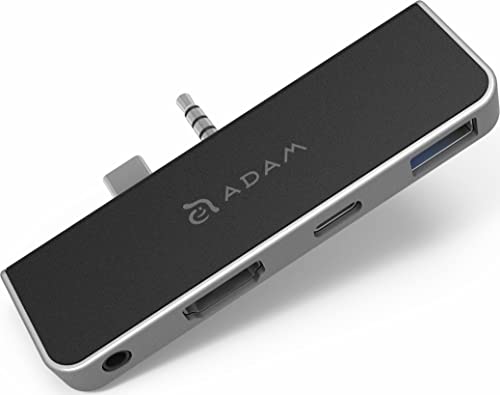 ADAM elements CASA Hub S4 USB-C 3.1 4 port Surface Go schwarz