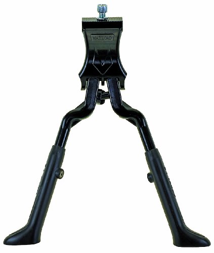 Messingschlager Unisex 'Double Leg Side Stand-Black, einstellbar von 24-28 Zoll