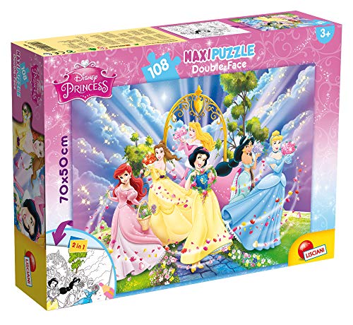 Lisciani 48274 prinzezzinnen Disney Puzzle, Mehrfarbig, 108 piezas
