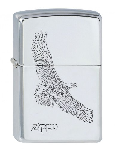 Zippo Sturmfeuerzeug 60001329 EAGLE CHROME 1110001