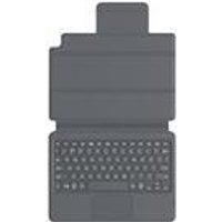 ZAGG Pro Keys - Tastatur und Foliohülle - mit Trackpad - hintergrundbeleuchtet - Bluetooth - QWERTZ - Deutsch - Schwarz/Grau Tastatur, Schwarz/Grau Gehäuse - für Apple 10.2 iPad (7. Generation, 8. Generation)