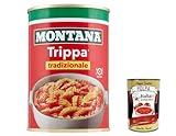 6x Montana Trippa al sugo, Kaldaunen 420 g Kutteln Fleisch in dose tripe italien + Italian Gourmet polpa 400g