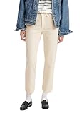 Levi's Damen 501® Crop Jeans,Ecru Booper No Damage,25W / 28L