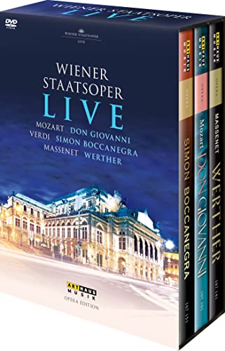 Wiener Staatsoper Live - Mozart/Verdi/Massenet [3 DVDs]