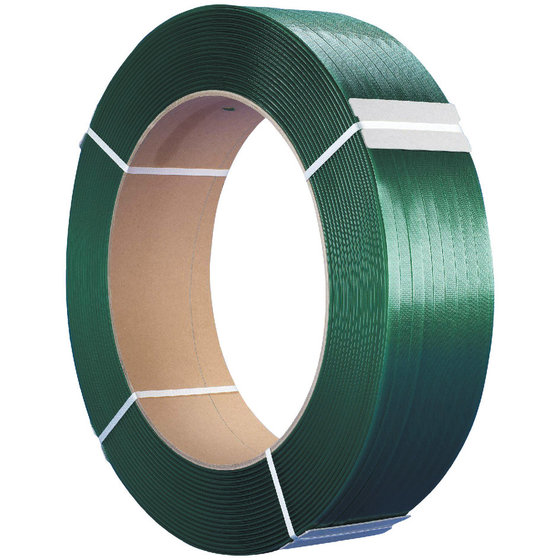 PET Kst.-Band grün 15,5x0,65 mm Rolle á 2000 m