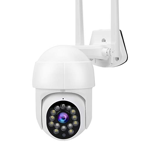 WiFi-Kamera Nachtsicht-Schwenk-Neige-Kamera mit Bewegungserkennung, für den Außenbereich(Transl)