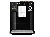 Melitta CI Touch F630-102 Kaffeevollautomat mit Milchbehälter | Flüsterleises Mahlwerk | One Touch Funktion | 10 Kaffeevariationen | TFT-Farbdisplay | Schwarz