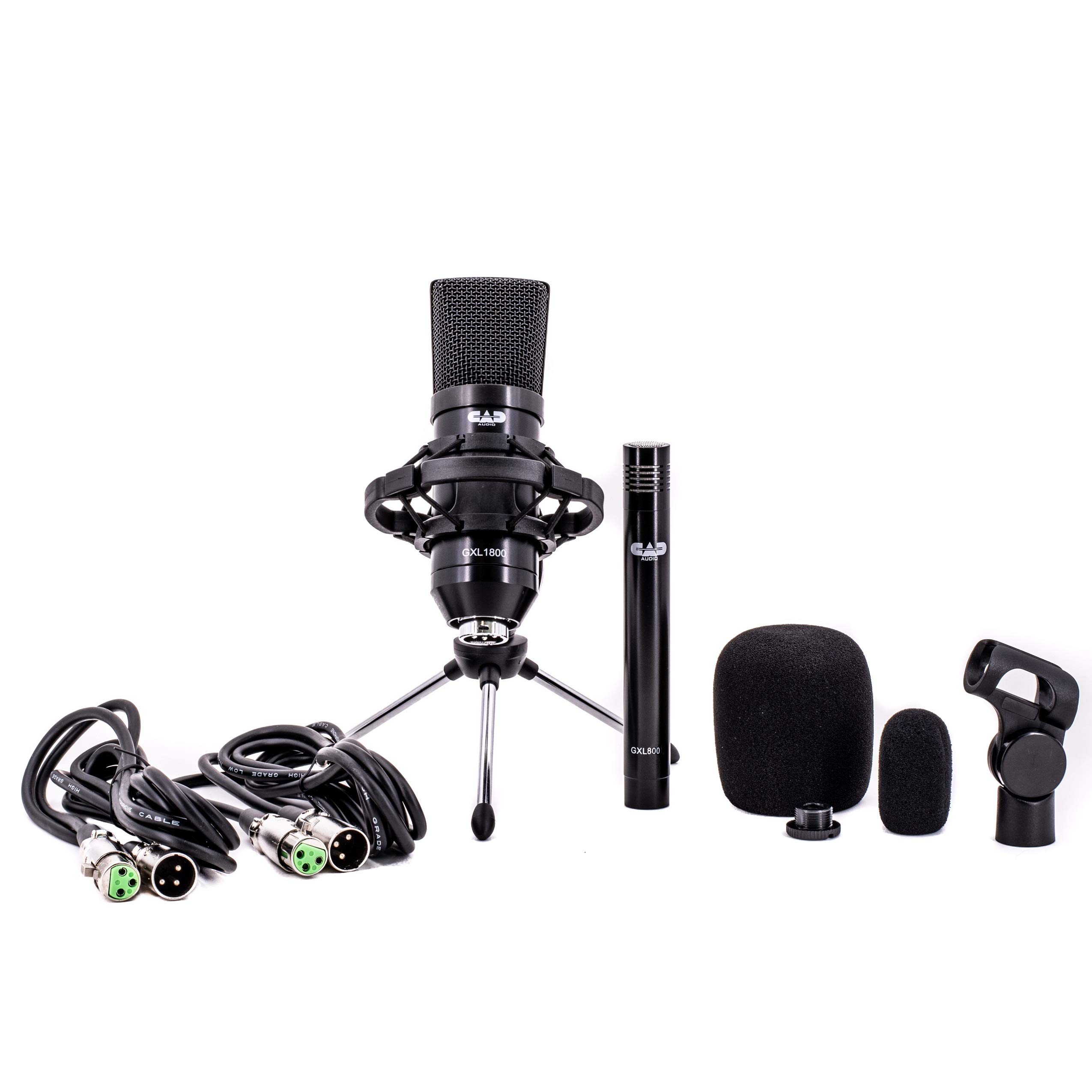 CAD GXL1800 & GXL800 Mikrofon-Set – perfekt für Studio, Podcasting & Streaming