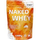 TNT Naked Whey Protein Pulver (1kg) • Eiweißpulver mit Laktase für Protein Shake, Backen & Kochen • Tolle Löslichkeit & leckerer Geschmack (Neutral)