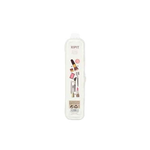 Kipit Reise-Make-up-Kosmetiktasche, transparent, 4,3 x 23,3 x 6,2 cm, 48 Stück