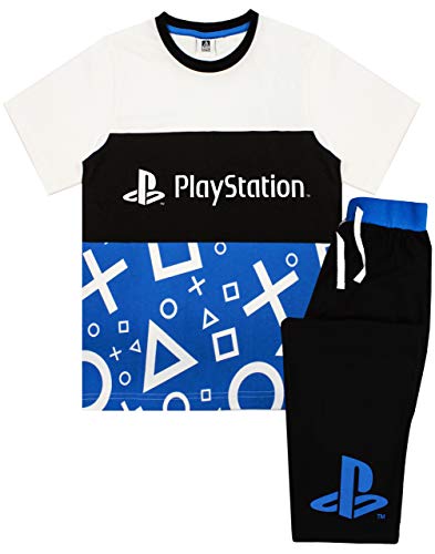 Playstation Pyjamas Jungen Gamer Geschenke T-Shirt & Hose PJ Set für Kinder Teen 11-12 Jahre