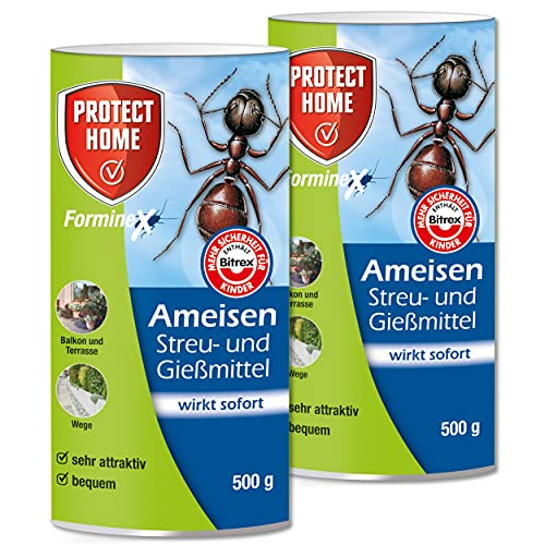 2X Protect Home Forminex Ameisen Streu- und Gießmittel 500g