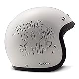 DMD 1JTS30000OL04 Motorrad-Helm, Oldie