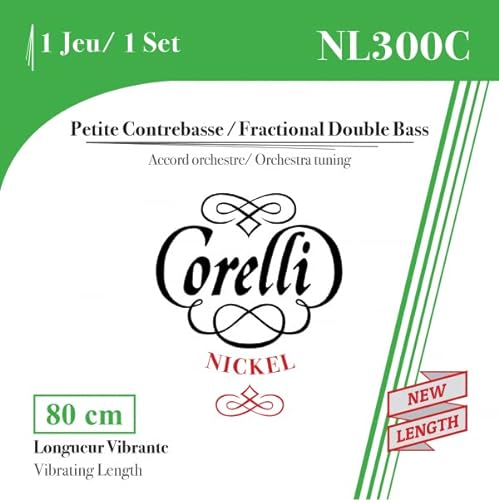 Corelli Kontrabass-Saiten Fractional - kleine Mensuren A 1/4 303B