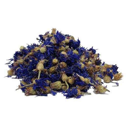 Hotte Maxe Kornblumenblüten mit Kelch, getrocknet, blau, ganz, 500g