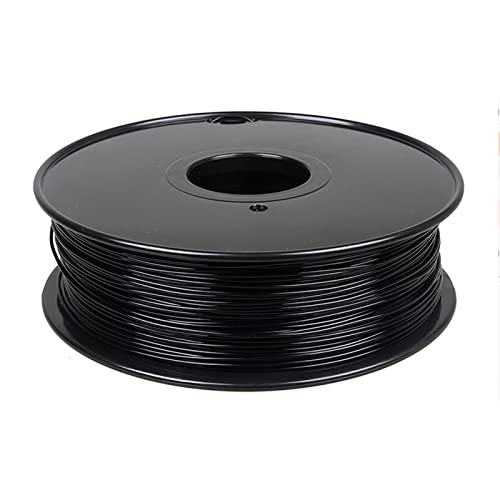 PA-Nylon-Filament 1 kg (2,2 lb), 3D-Druck-Filament 1,75 mm, Maßgenauigkeit +/- 0,03 mm, 400 Meter,Schwarz