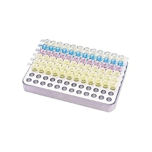neoLab 7-8005 Aluminiumblock MTP-Form, 8 x 12 Loch für 0,2 mL PCR