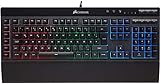 Corsair K57 RGB Wireless Gaming Tastatur (Dynamische RGB Hintergrundbeleuchtung, Leise, 1ms Slipstream Wireless Technologie, QWERTZ) schwarz