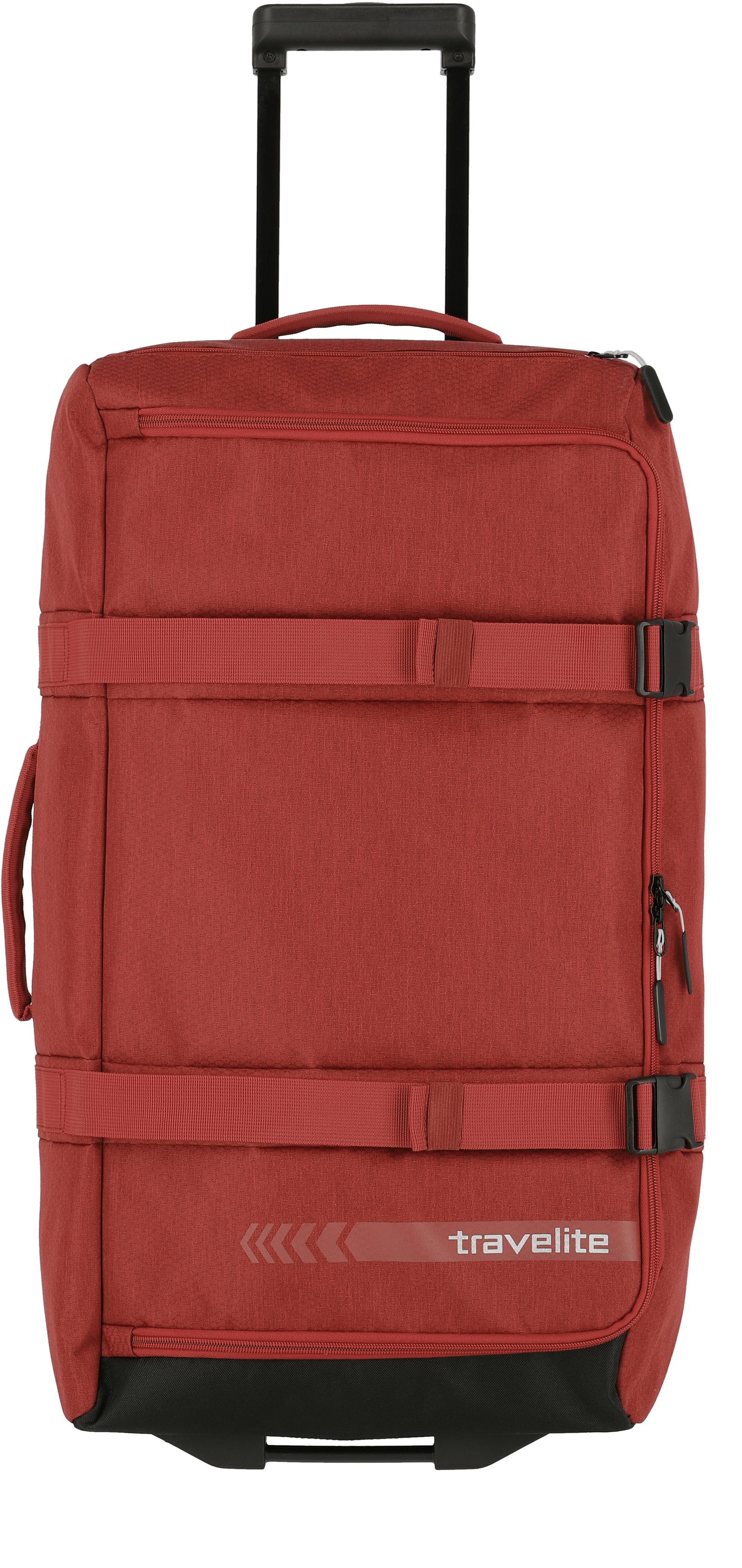 travelite Reisetasche "Kick Off L, 68 cm", Duffle Bag Reisegepäck Sporttasche Reisebag mit Trolleyfunktion