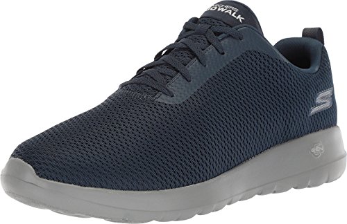 Skechers Herren Go Walk Max-54601 Sneaker, Blau (Navy/Grey), 44 EU
