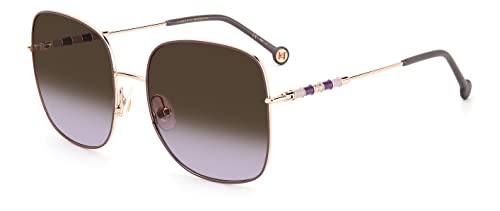 Carolina Herrera Unisex Ch 0035/s Sunglasses, HZJ/QR Gold Lilac, 59
