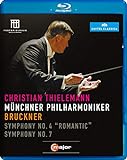 Anton Bruckner - Sinfonia n.4 'romantica', sinfonia n.7 [Blu-ray]