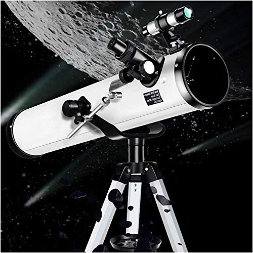 Teleskope für Astronomie-Erwachsene, 114-mm-Teleskope für Astronomie-Anfänger, astronomisches Teleskop, tragbares Reiseteleskop für Anfänger, Kinder und Erwachsene mit Aluminium-Teleskop