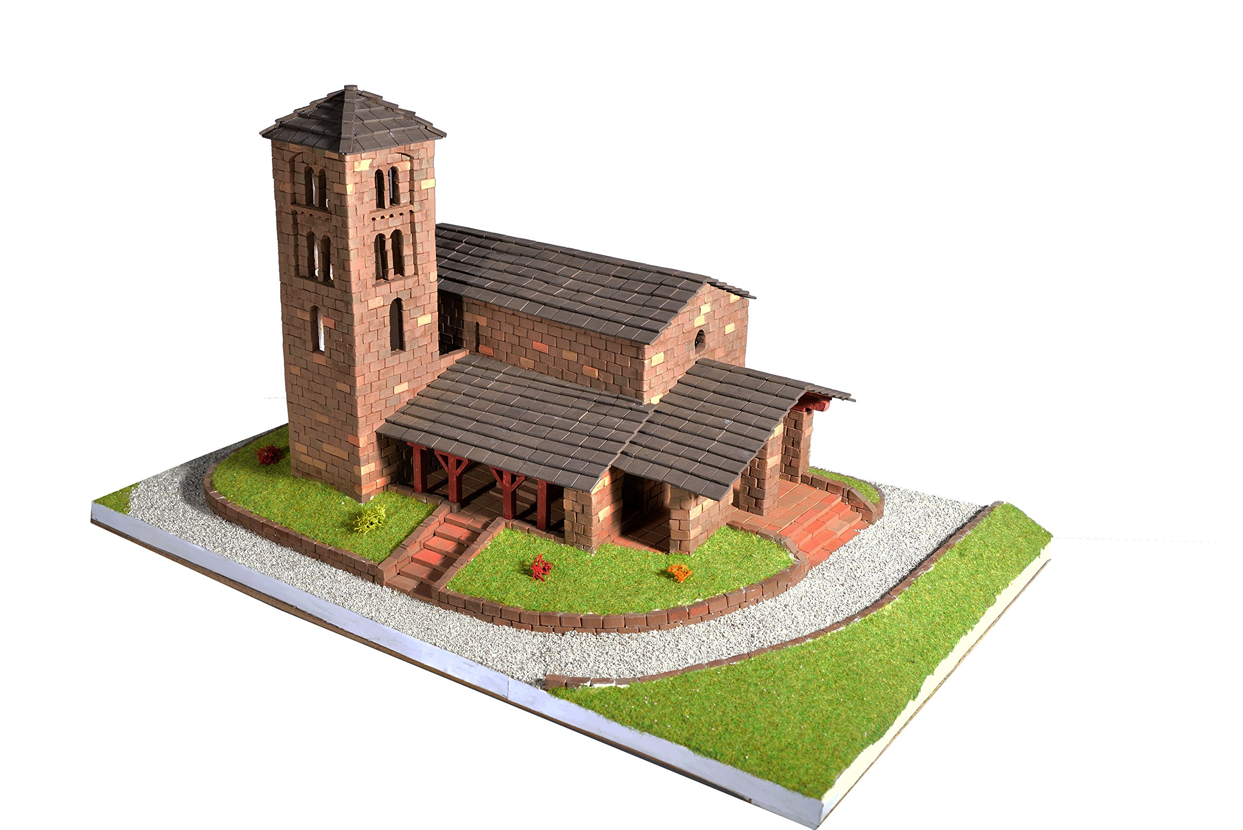 Keranova 30112 historischen Gebäude Sant Joan de caselles Andorra Modell 3D Puzzle