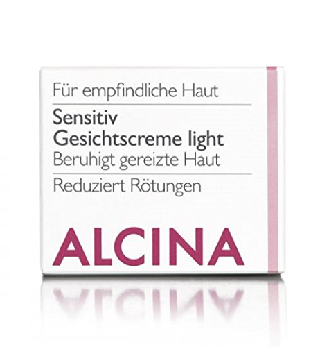 3er S Sensitiv Gesichtscreme Light Pflegende Kosmetik Alcina beruhigt gereitze Haut je 50 ml = 100 ml