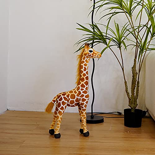 Hengqiyuan Cute Plush Toy Plush for Children, Large Giraffe Cuddly Toy, Ultra Soft Giraffe Plush with Flexible Legs for Sitting and Standing, Giraffe Plush Toy,60 cm