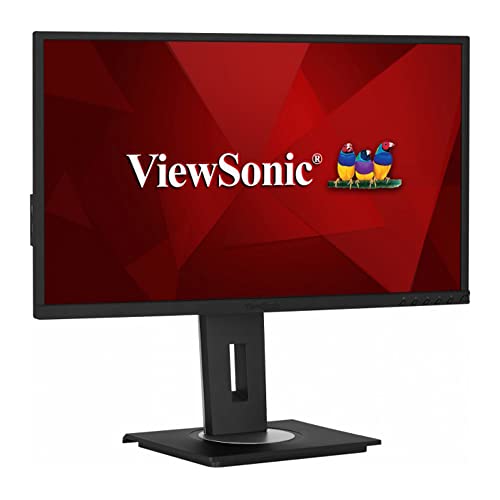 Viewsonic VG2748 68,6 cm (27 Zoll) Business Monitor (Full-HD, IPS-Panel, HDMI, DP, USB 3.0 Hub, Höhenverstellbar, Lautsprecher, Eye-Care, 4 Jahre Austauschservice) Schwarz